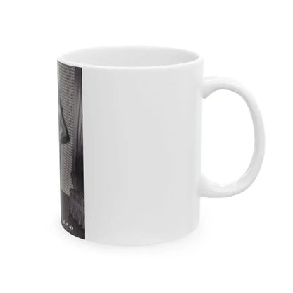 Bettie Page #570 (Vintage Female Icon) White Coffee Mug - Go Mug Yourself