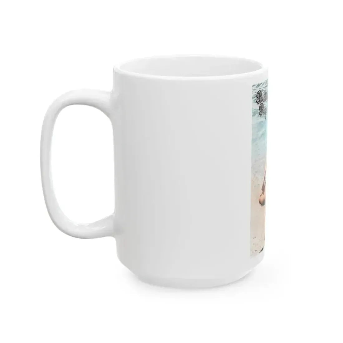 Bettie Page #574 (Vintage Female Icon) White Coffee Mug - Go Mug Yourself