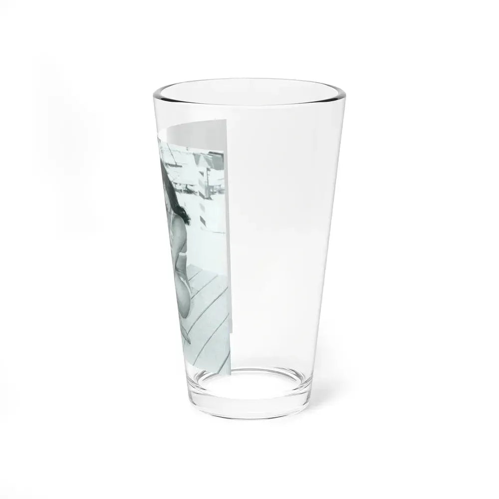 Bettie Page #575 (Vintage Female Icon) Pint Glass 16oz - Go Mug Yourself