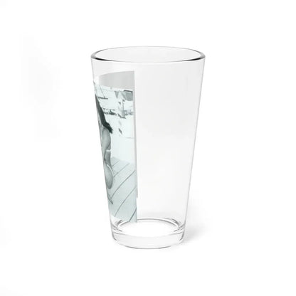 Bettie Page #575 (Vintage Female Icon) Pint Glass 16oz - Go Mug Yourself
