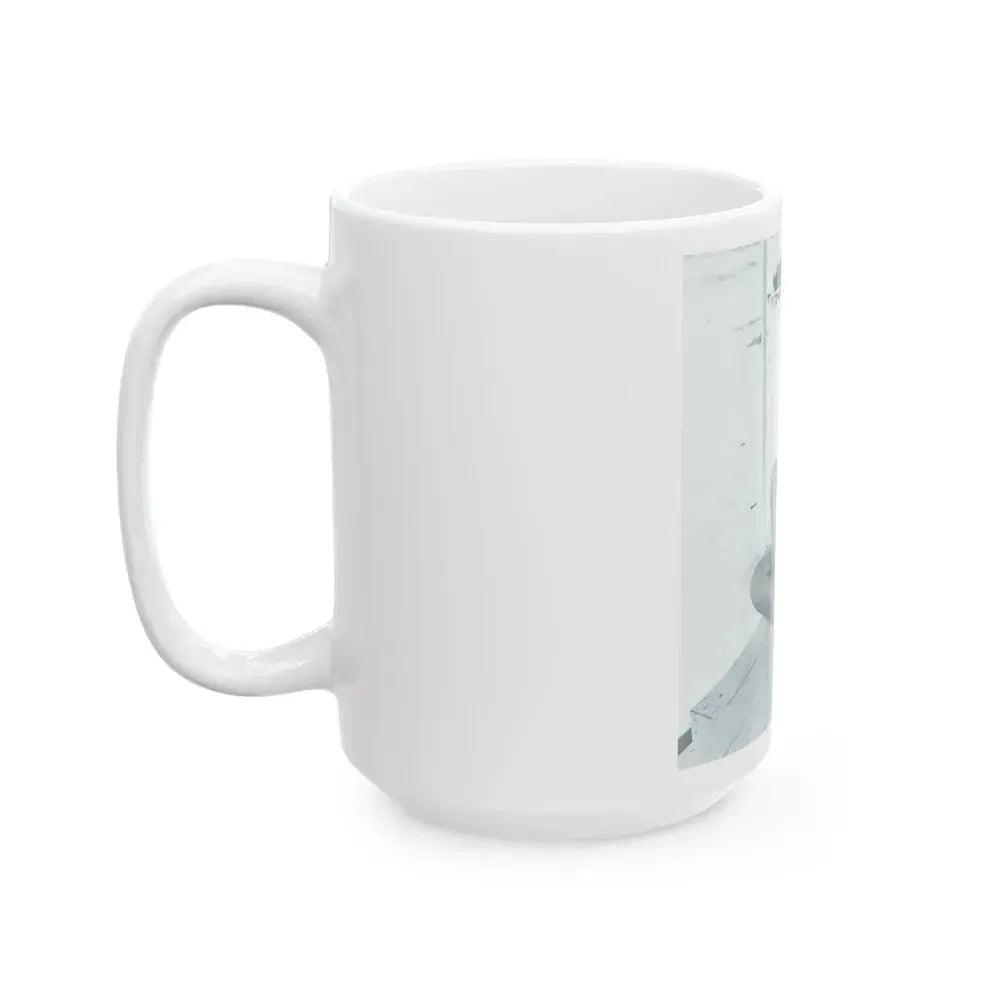 Bettie Page #575 (Vintage Female Icon) White Coffee Mug - Go Mug Yourself