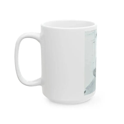 Bettie Page #575 (Vintage Female Icon) White Coffee Mug - Go Mug Yourself