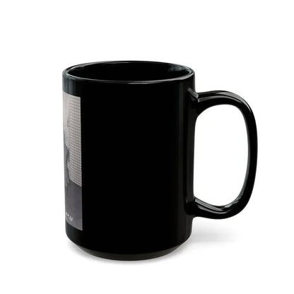 Bettie Page #576 (Vintage Female Icon) Black Coffee Mug - Go Mug Yourself
