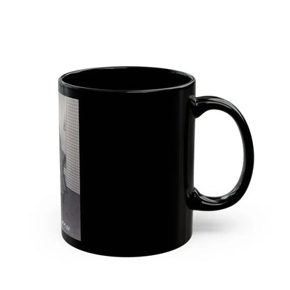 Bettie Page #576 (Vintage Female Icon) Black Coffee Mug - Go Mug Yourself