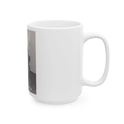 Bettie Page #576 (Vintage Female Icon) White Coffee Mug - Go Mug Yourself