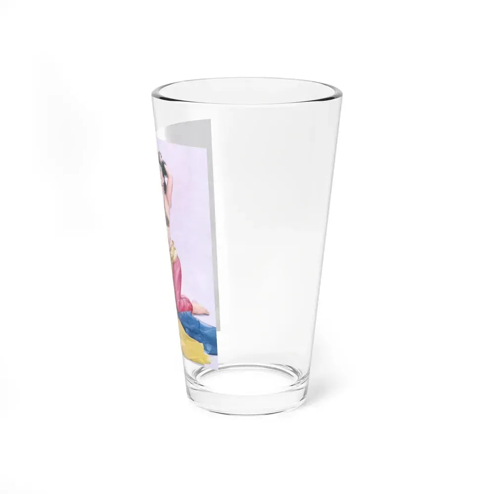 Bettie Page #58 (Vintage Female Icon) Pint Glass 16oz - Go Mug Yourself