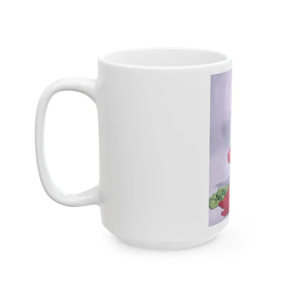 Bettie Page #58 (Vintage Female Icon) White Coffee Mug - Go Mug Yourself