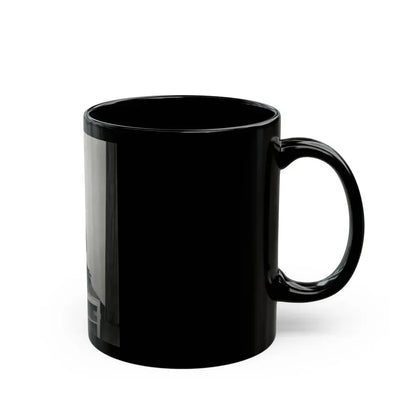 Bettie Page #586 (Vintage Female Icon) Black Coffee Mug - Go Mug Yourself