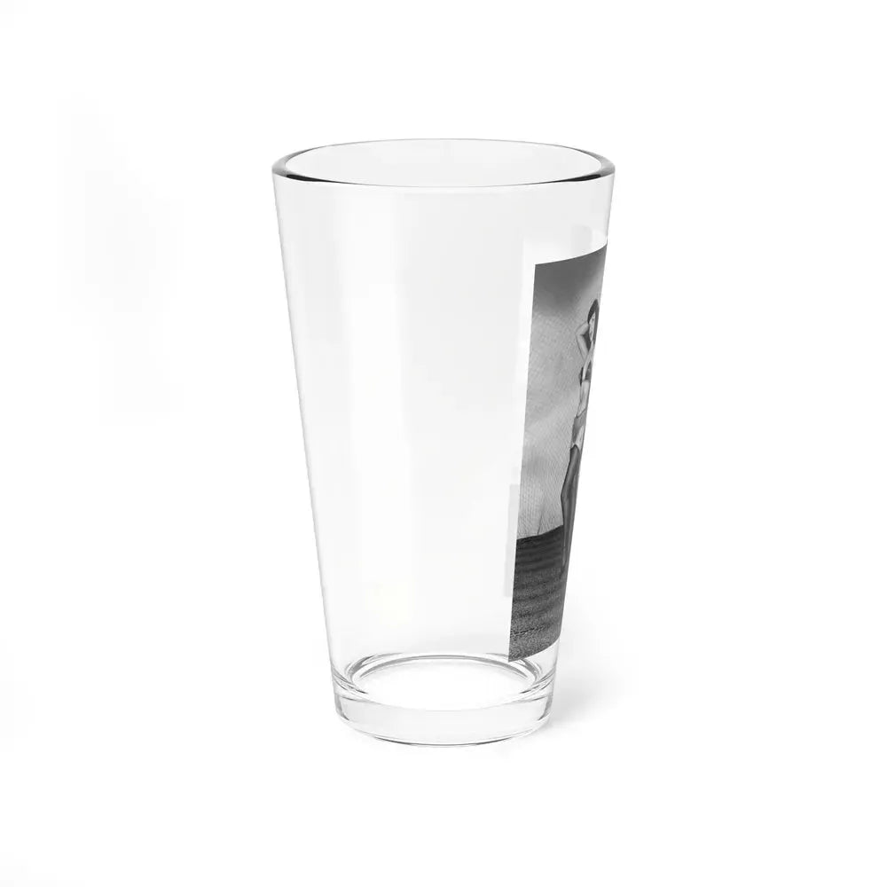 Bettie Page #587 (Vintage Female Icon) Pint Glass 16oz - Go Mug Yourself