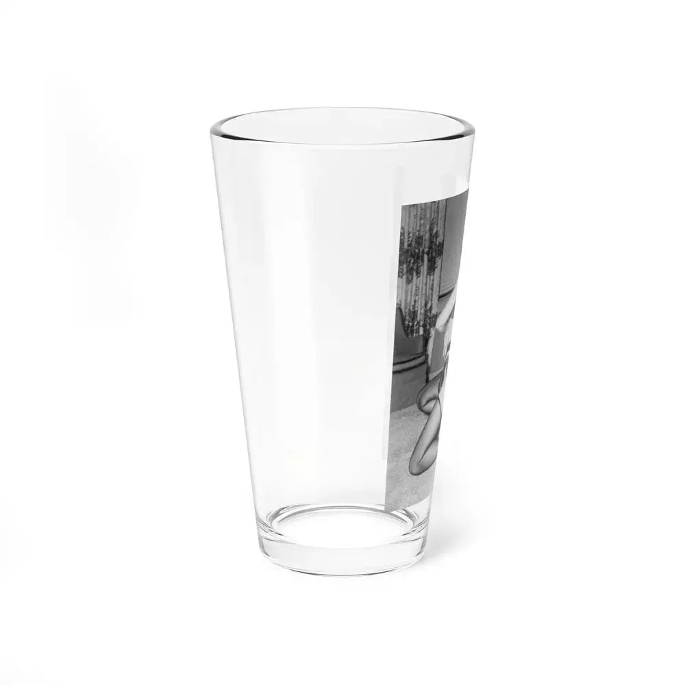 Bettie Page #588 (Vintage Female Icon) Pint Glass 16oz - Go Mug Yourself