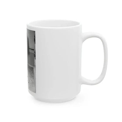 Bettie Page #588 (Vintage Female Icon) White Coffee Mug - Go Mug Yourself