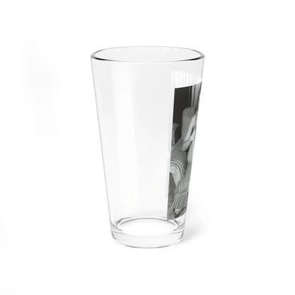 Bettie Page #589 (Vintage Female Icon) Pint Glass 16oz - Go Mug Yourself