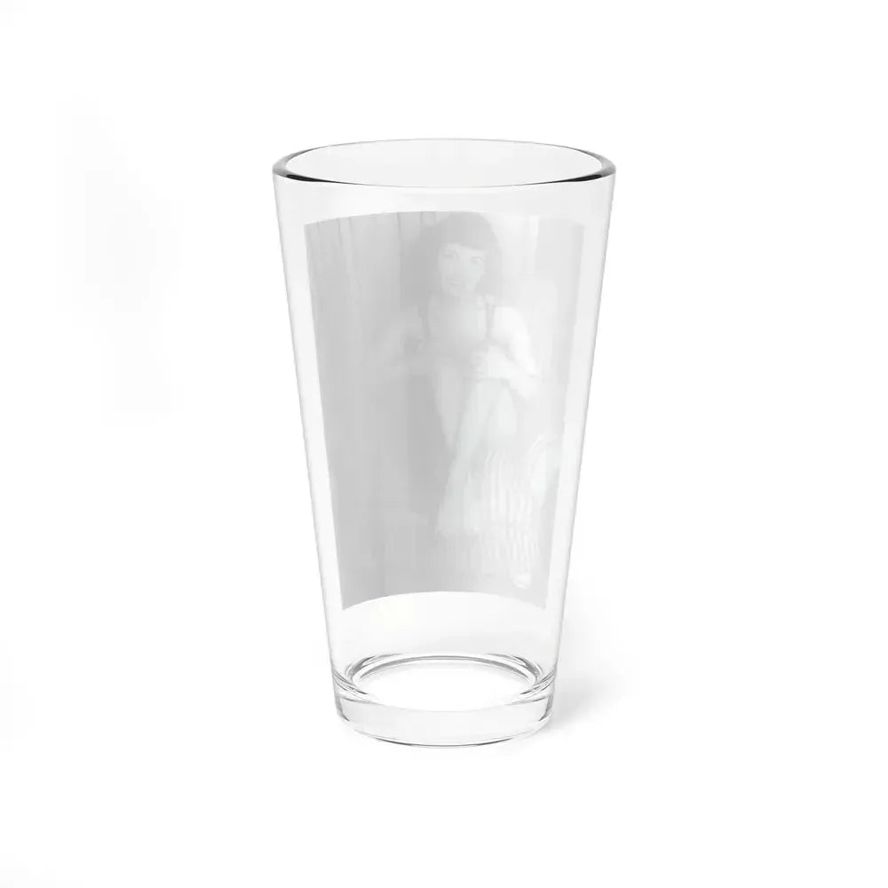 Bettie Page #589 (Vintage Female Icon) Pint Glass 16oz - Go Mug Yourself