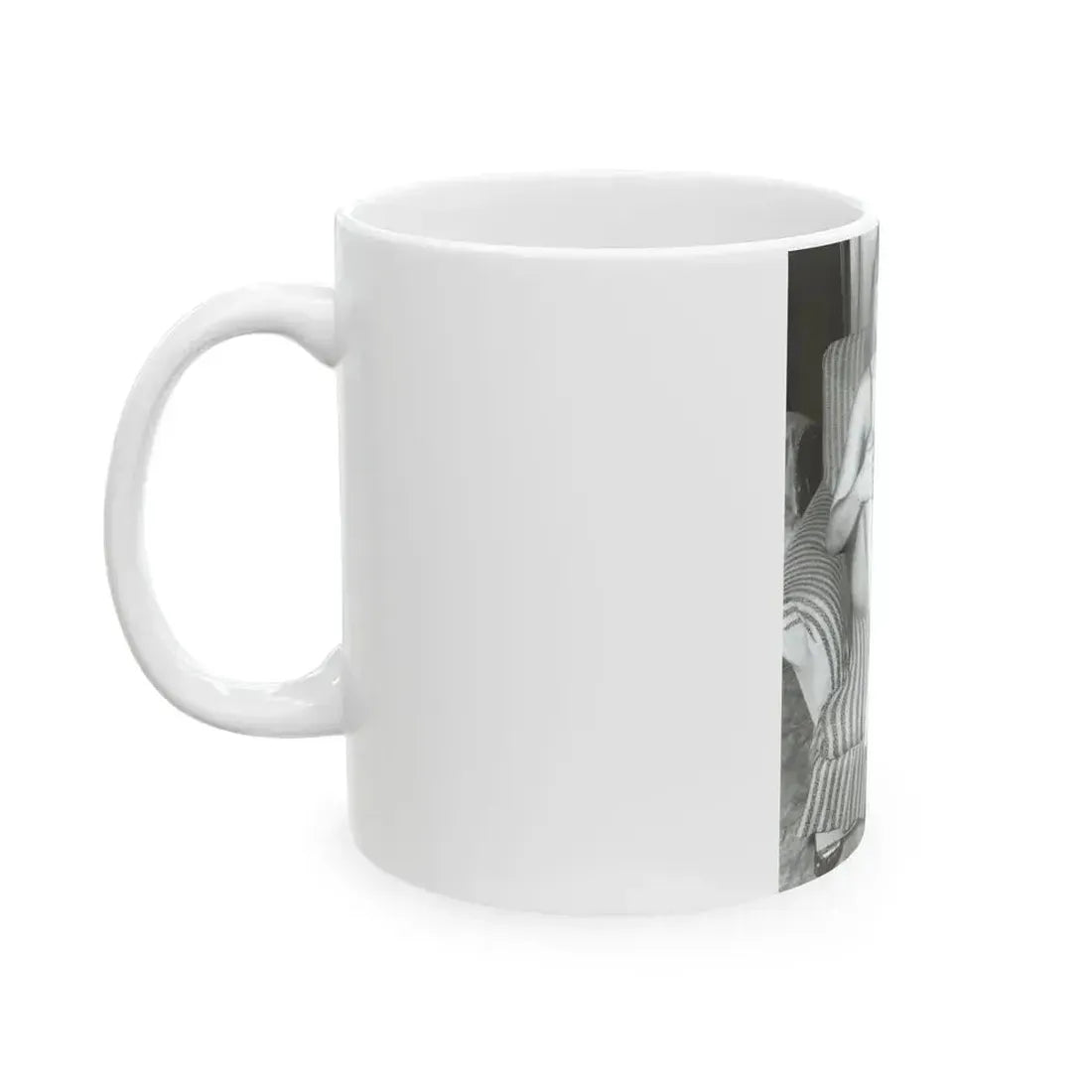 Bettie Page #589 (Vintage Female Icon) White Coffee Mug - Go Mug Yourself