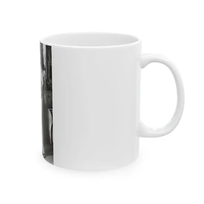 Bettie Page #590 (Vintage Female Icon) White Coffee Mug - Go Mug Yourself