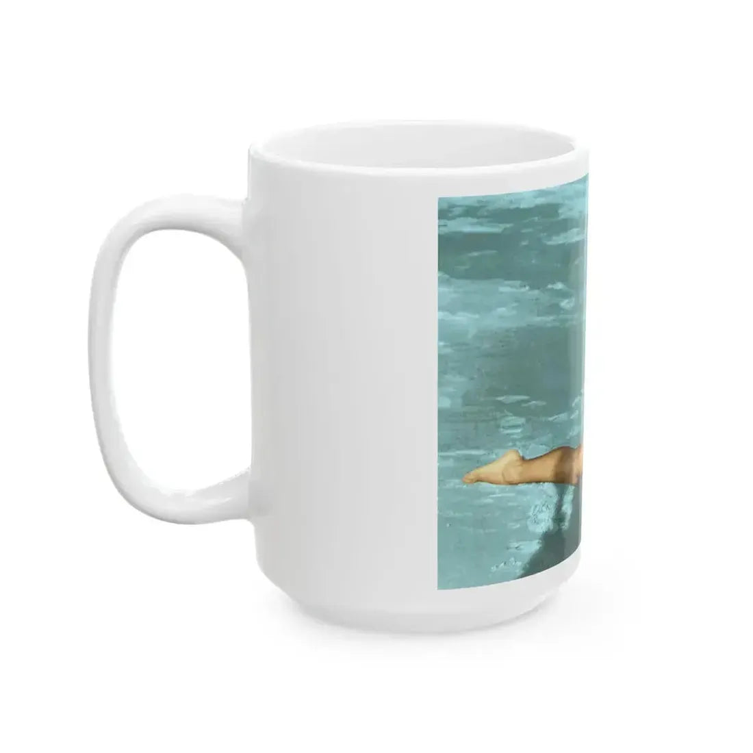 Bettie Page #591 (Vintage Female Icon) White Coffee Mug - Go Mug Yourself