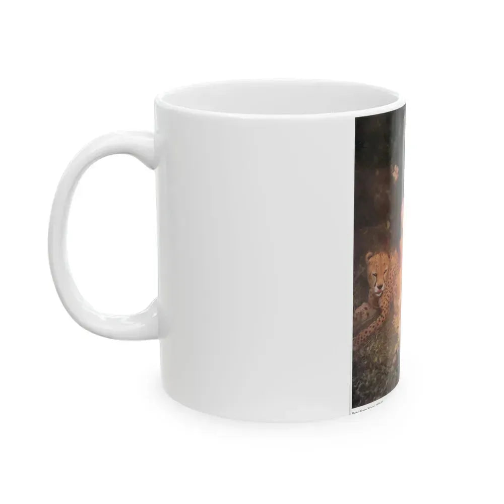 Bettie Page #594 (Vintage Female Icon) White Coffee Mug - Go Mug Yourself