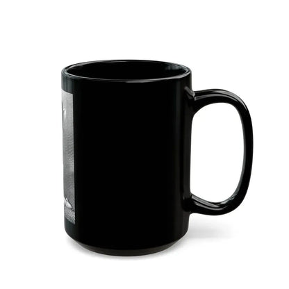 Bettie Page #598 (Vintage Female Icon) Black Coffee Mug - Go Mug Yourself