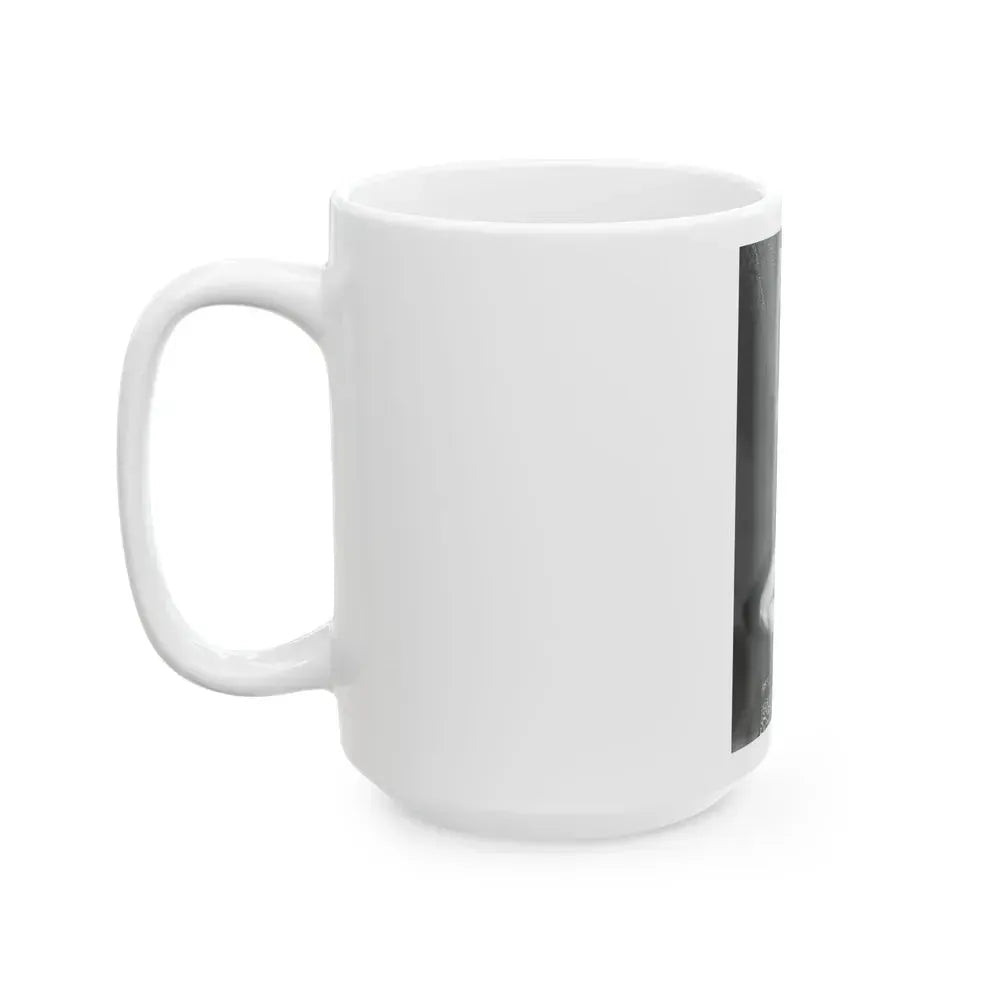 Bettie Page #598 (Vintage Female Icon) White Coffee Mug - Go Mug Yourself