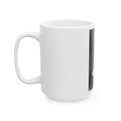 Bettie Page #598 (Vintage Female Icon) White Coffee Mug - Go Mug Yourself