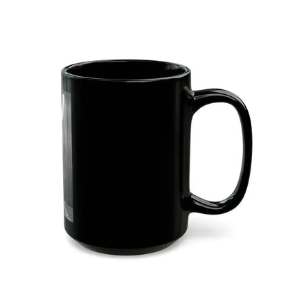 Bettie Page #601 (Vintage Female Icon) Black Coffee Mug - Go Mug Yourself