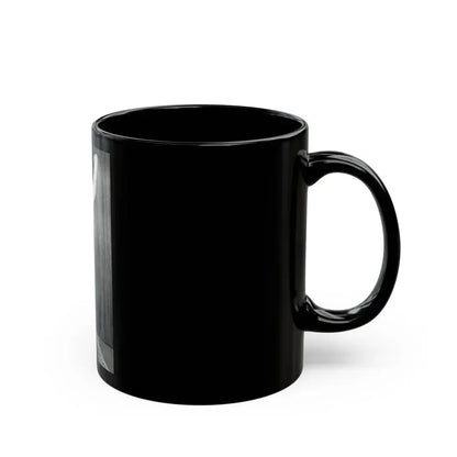 Bettie Page #601 (Vintage Female Icon) Black Coffee Mug - Go Mug Yourself
