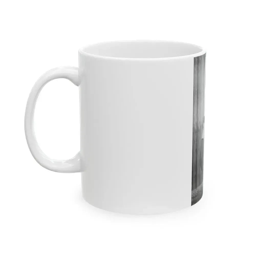 Bettie Page #601 (Vintage Female Icon) White Coffee Mug - Go Mug Yourself