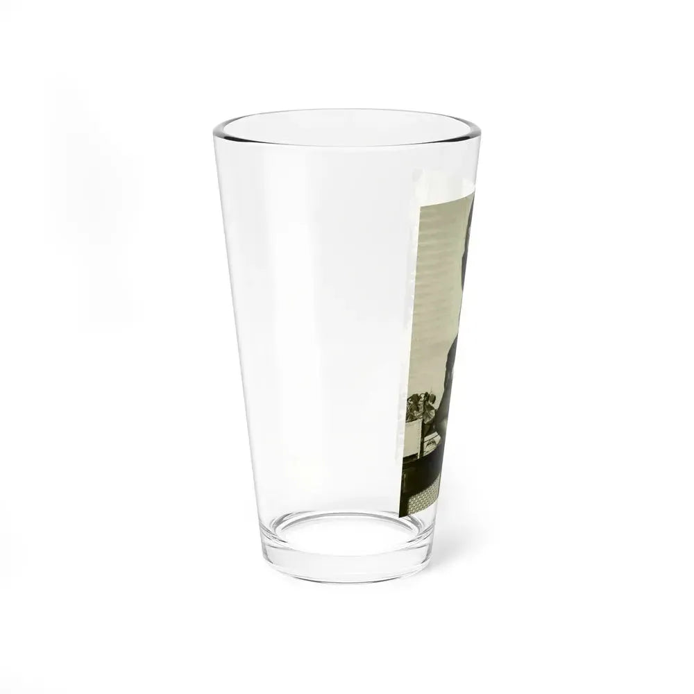 Bettie Page #602 (Vintage Female Icon) Pint Glass 16oz - Go Mug Yourself