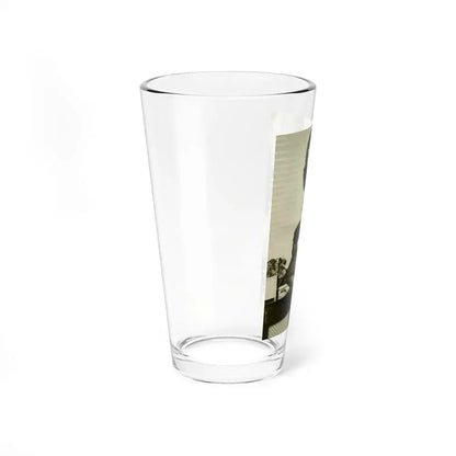Bettie Page #602 (Vintage Female Icon) Pint Glass 16oz - Go Mug Yourself