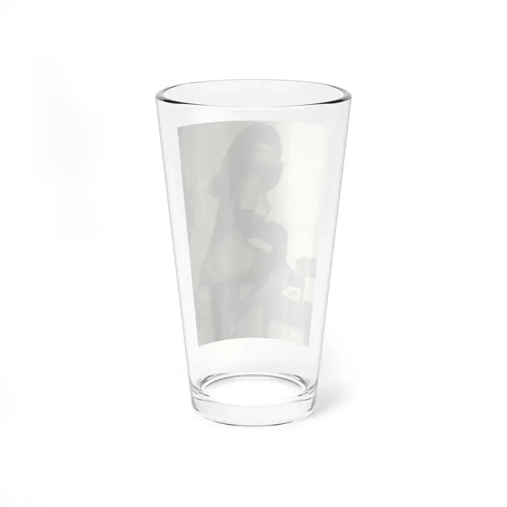 Bettie Page #602 (Vintage Female Icon) Pint Glass 16oz - Go Mug Yourself