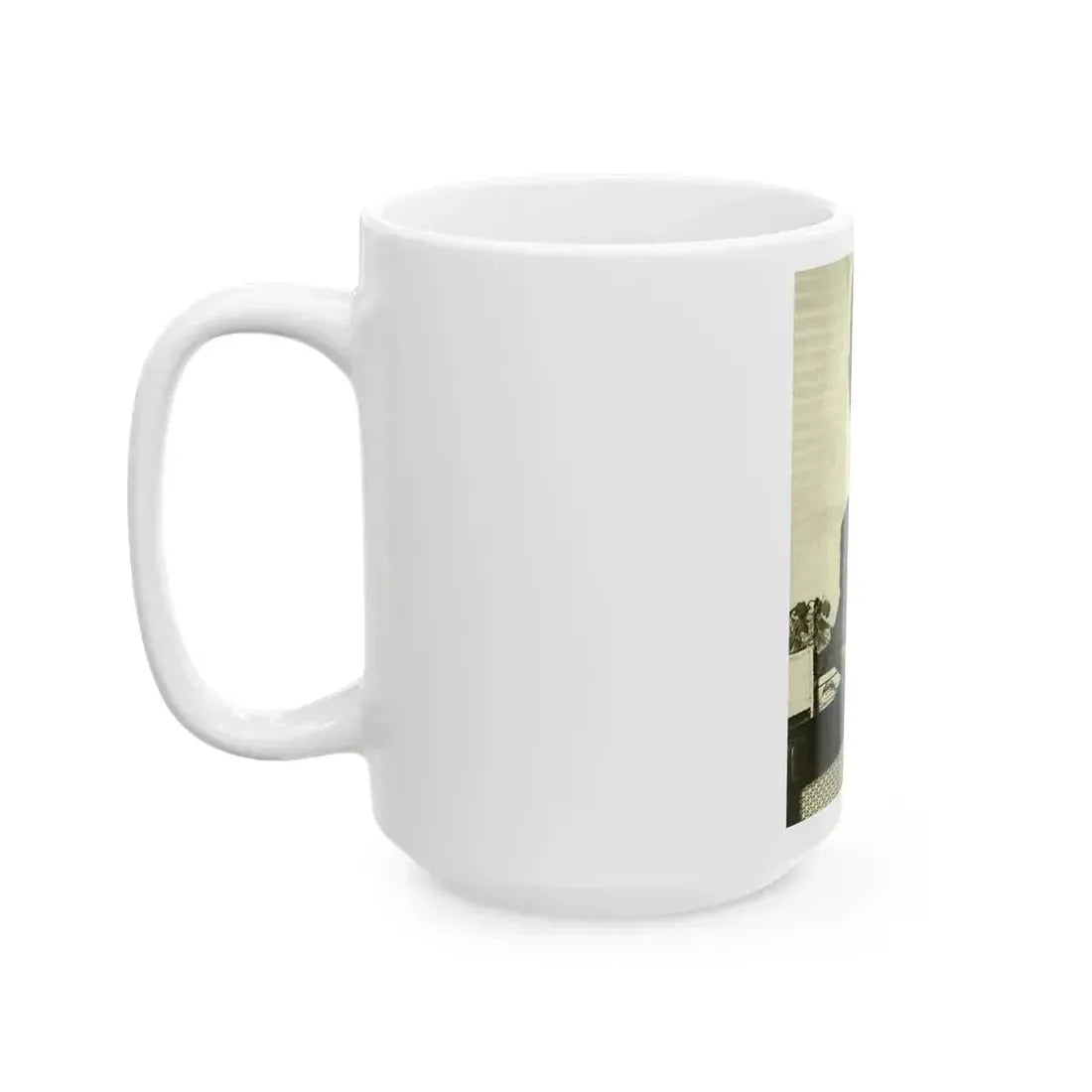 Bettie Page #602 (Vintage Female Icon) White Coffee Mug - Go Mug Yourself