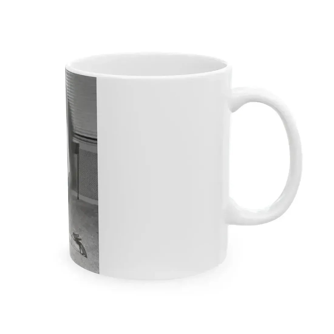 Bettie Page #603 (Vintage Female Icon) White Coffee Mug - Go Mug Yourself