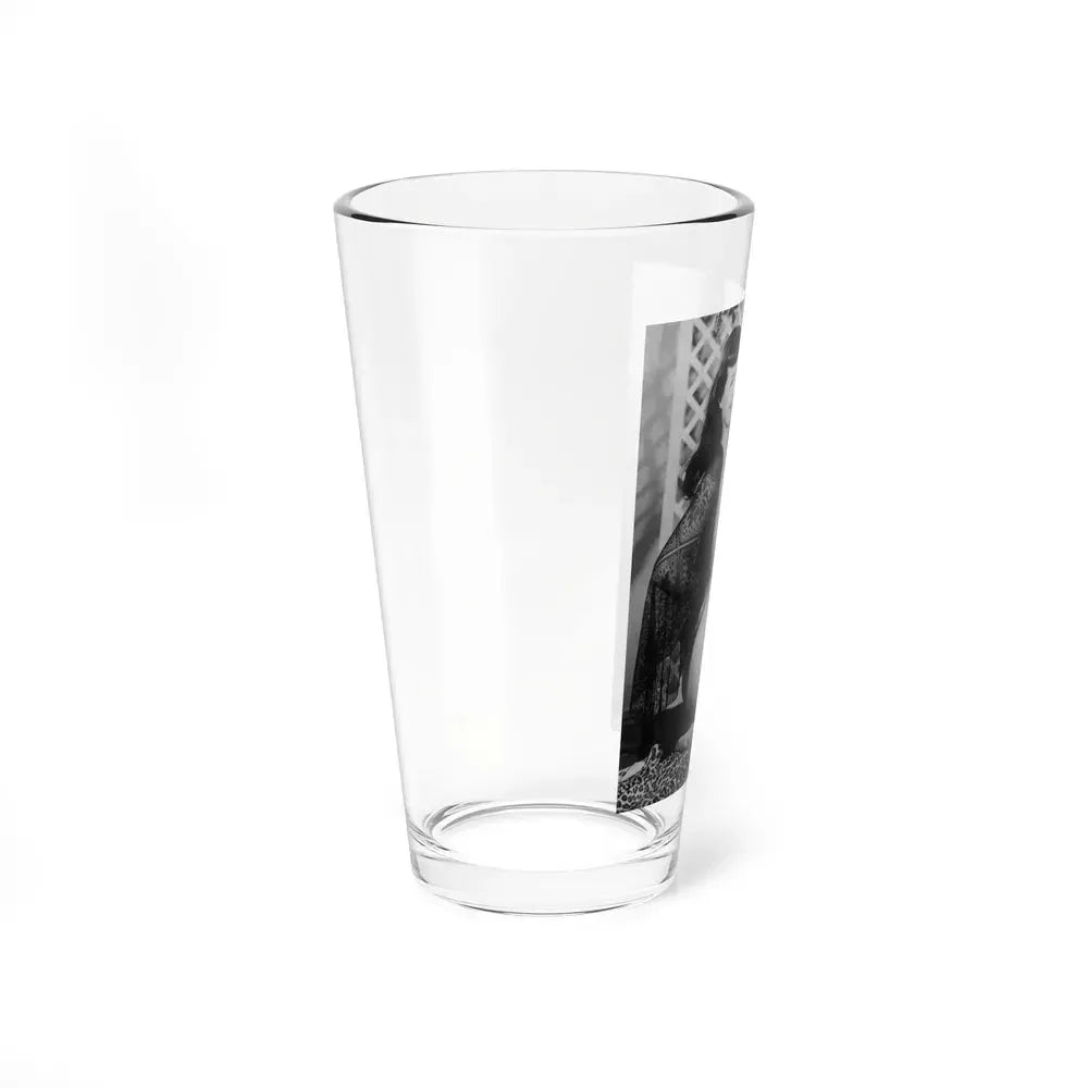 Bettie Page #604 (Vintage Female Icon) Pint Glass 16oz - Go Mug Yourself