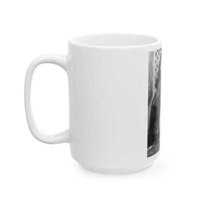 Bettie Page #604 (Vintage Female Icon) White Coffee Mug - Go Mug Yourself