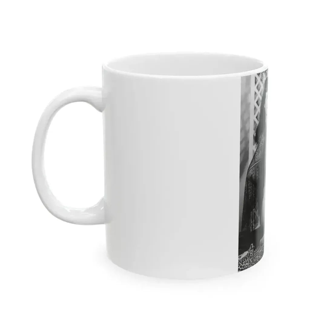 Bettie Page #604 (Vintage Female Icon) White Coffee Mug - Go Mug Yourself