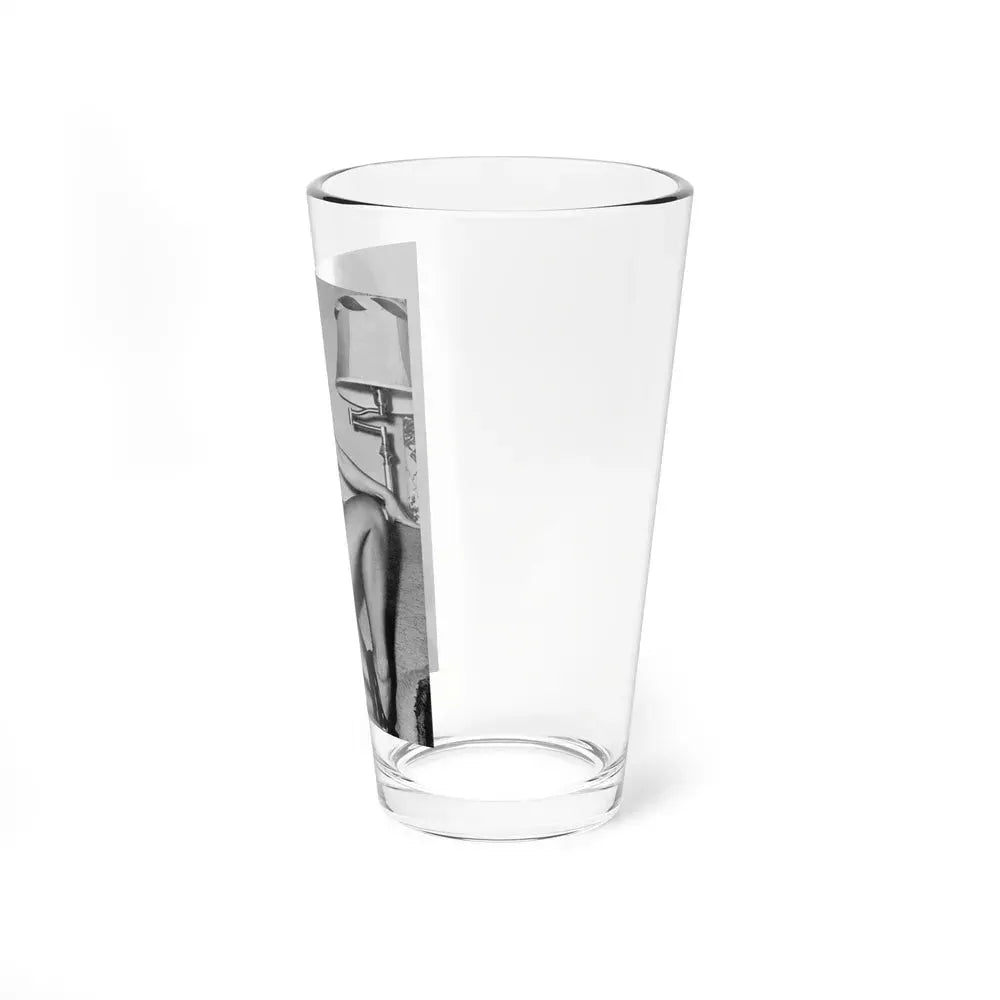 Bettie Page #605 (Vintage Female Icon) Pint Glass 16oz - Go Mug Yourself