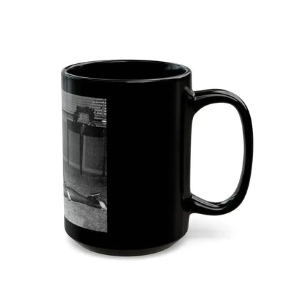 Bettie Page #608 (Vintage Female Icon) Black Coffee Mug - Go Mug Yourself