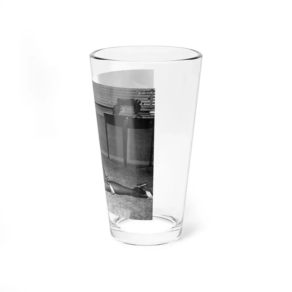 Bettie Page #608 (Vintage Female Icon) Pint Glass 16oz - Go Mug Yourself
