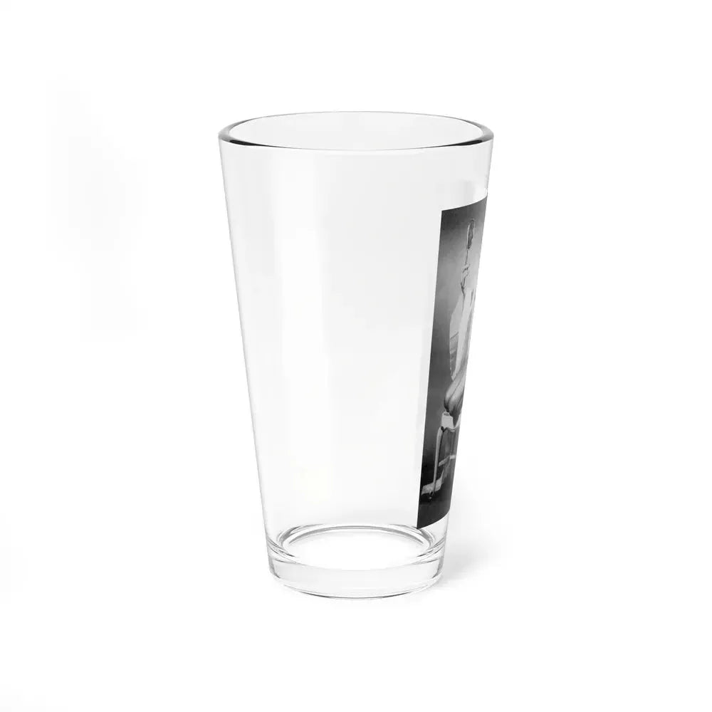Bettie Page #609 (Vintage Female Icon) Pint Glass 16oz - Go Mug Yourself
