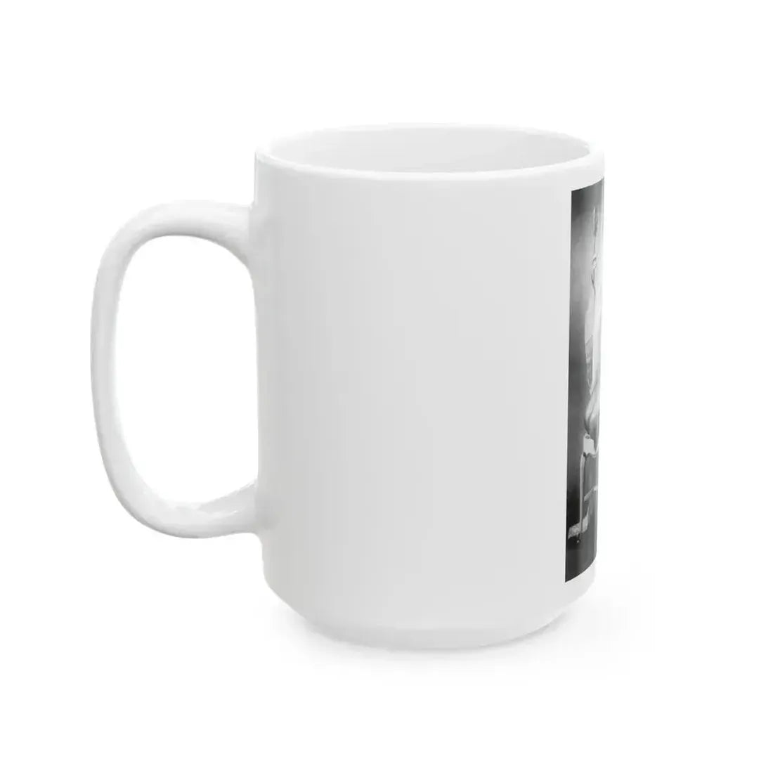 Bettie Page #609 (Vintage Female Icon) White Coffee Mug - Go Mug Yourself