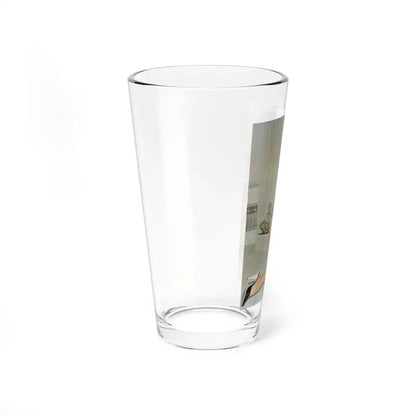 Bettie Page #610 (Vintage Female Icon) Pint Glass 16oz - Go Mug Yourself