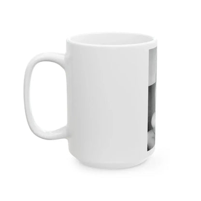 Bettie Page #613 (Vintage Female Icon) White Coffee Mug - Go Mug Yourself