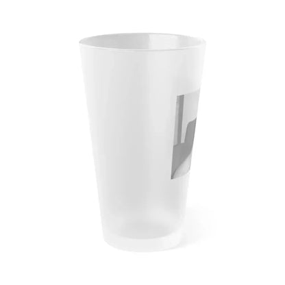 Bettie Page #616 (Vintage Female Icon) Frosted Pint Glass 16oz - Go Mug Yourself