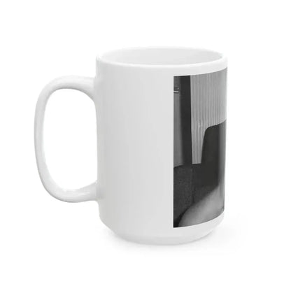 Bettie Page #616 (Vintage Female Icon) White Coffee Mug - Go Mug Yourself