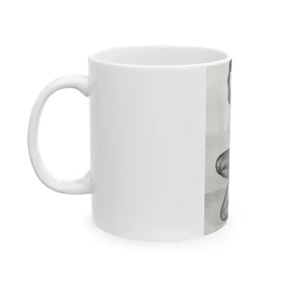 Bettie Page #618 (Vintage Female Icon) White Coffee Mug - Go Mug Yourself