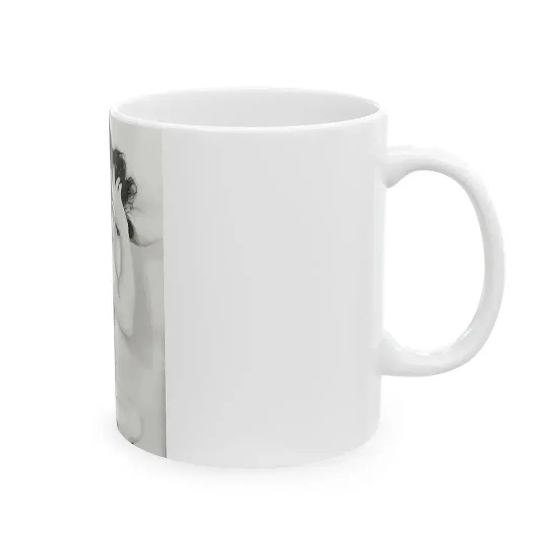 Bettie Page #619 (Vintage Female Icon) White Coffee Mug - Go Mug Yourself