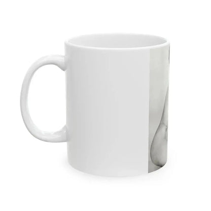 Bettie Page #619 (Vintage Female Icon) White Coffee Mug - Go Mug Yourself