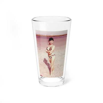 Bettie Page #62 (Vintage Female Icon) Pint Glass 16oz 16oz - Go Mug Yourself