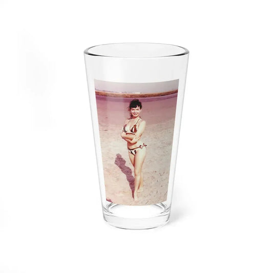 Bettie Page #62 (Vintage Female Icon) Pint Glass 16oz 16oz - Go Mug Yourself