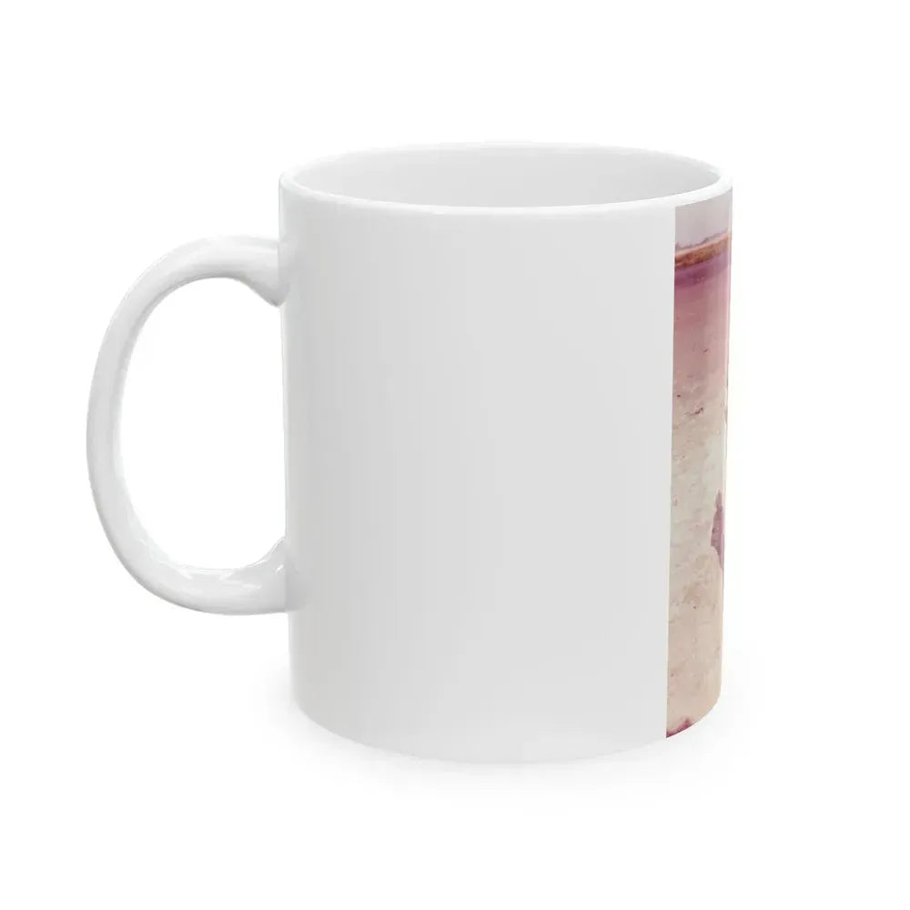 Bettie Page #62 (Vintage Female Icon) White Coffee Mug - Go Mug Yourself